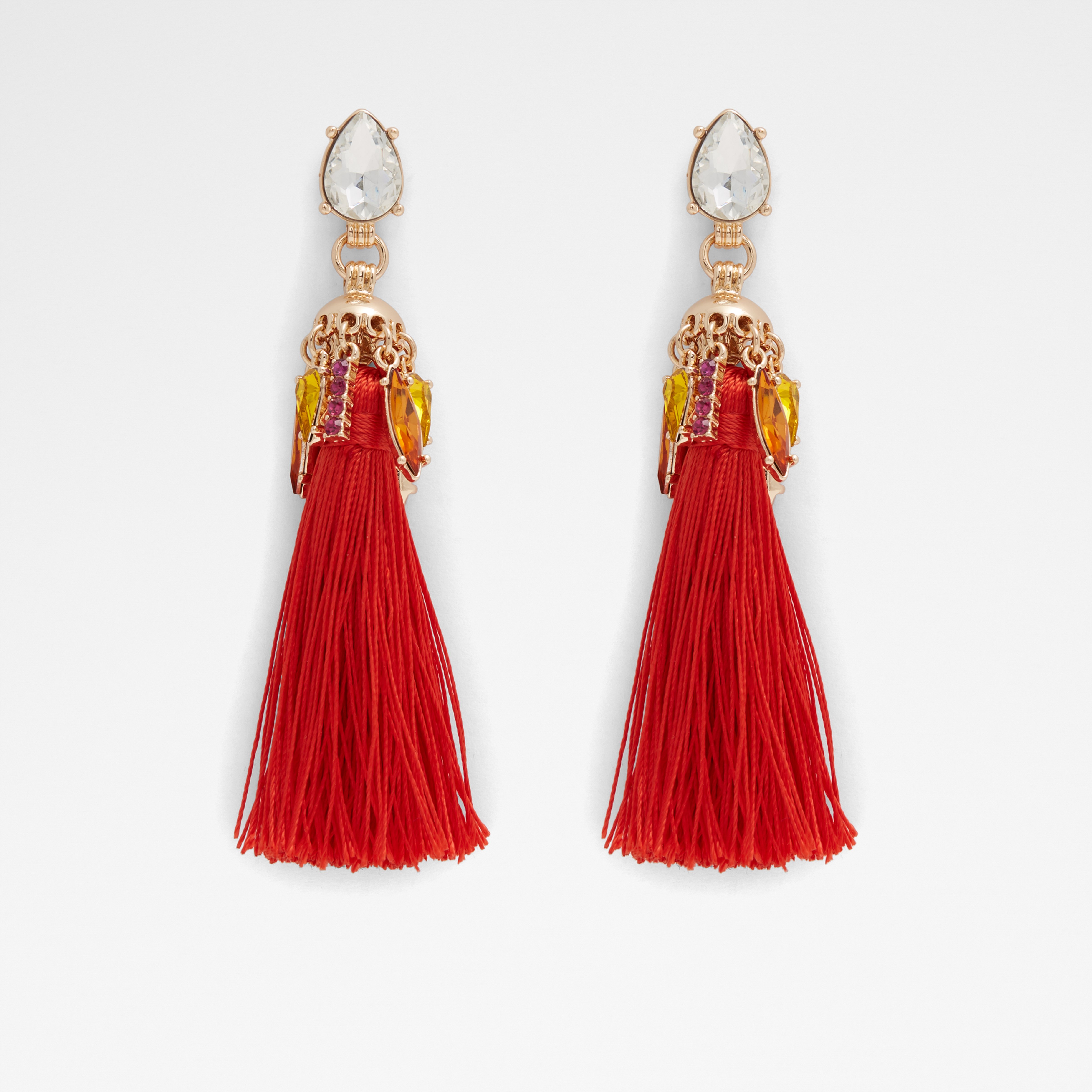 Caladia Women's Orange Earrings